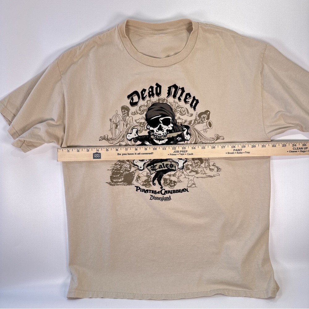 Disney Mens T Shirt Pirates Of The Caribbean Dead Men Tell No Tales XL - Picture 6 of 6